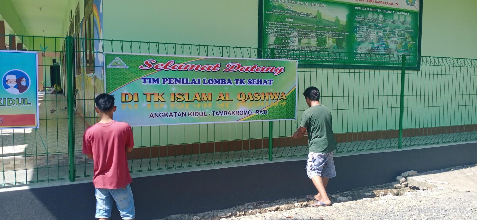 Persiapan lomba TK sehat sekab. Pati Tahun 2021