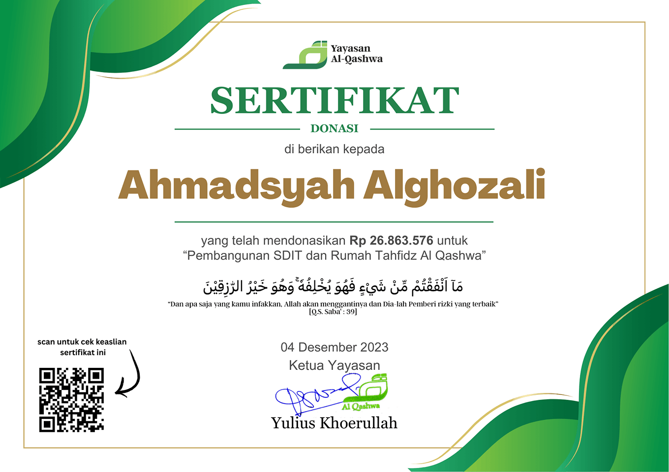 Ahmadsyah Alghozali_26.863.576_04 Desember 2023