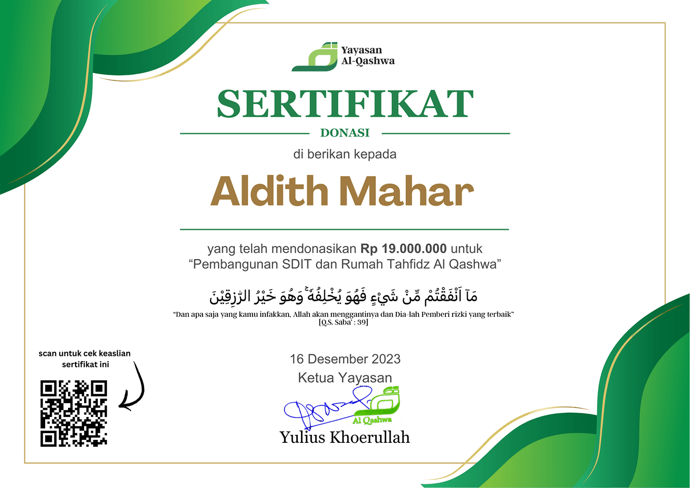 Aldith Mahar_19.000.000_16 Desember 2023