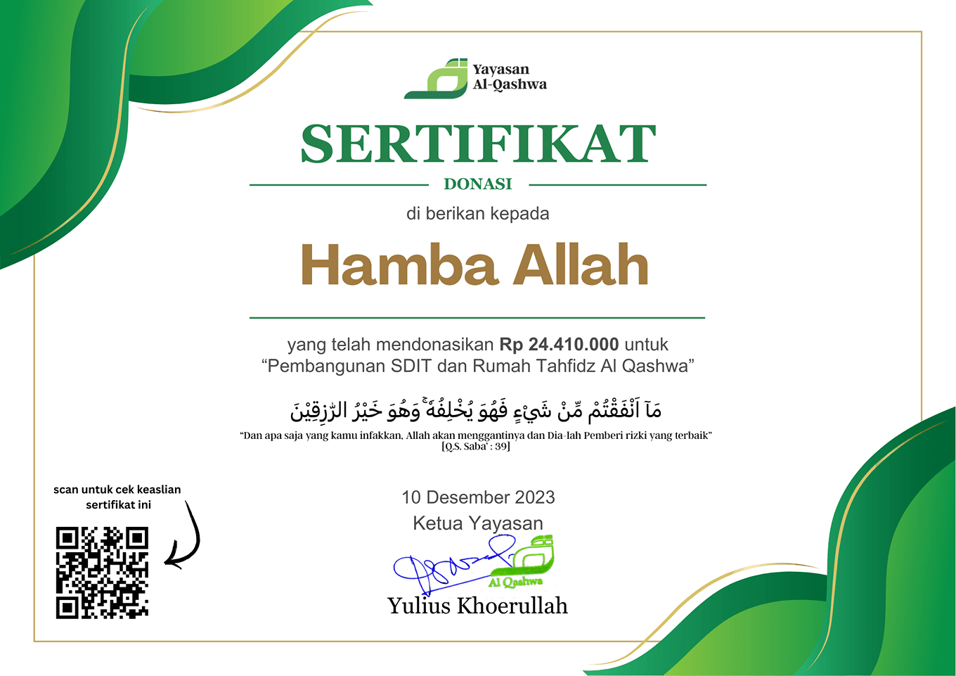 Hamba Allah_24.410.000_10 Desember 2023