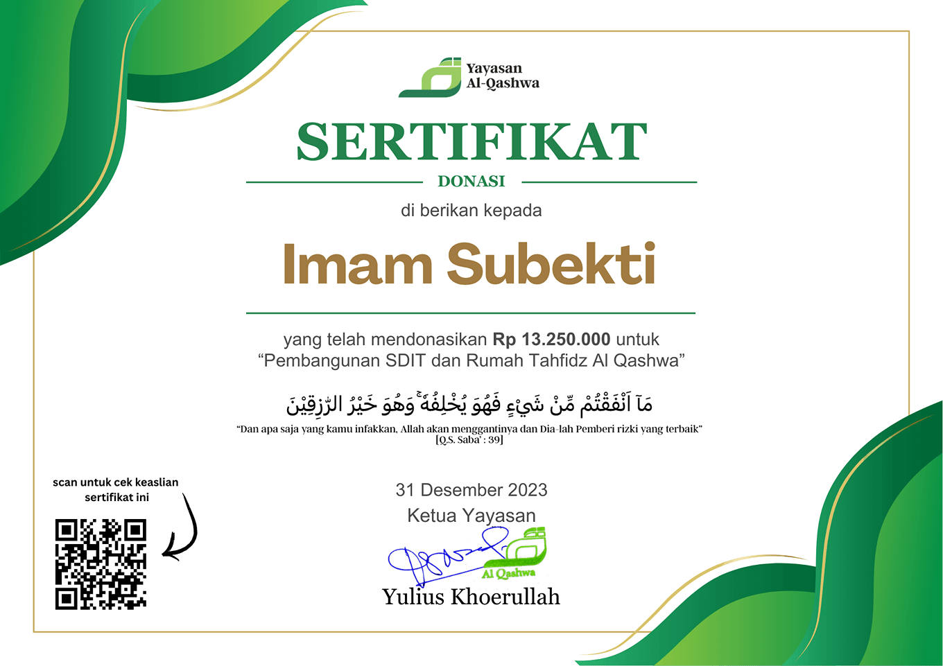 Imam Subekti_13.250.000_31 Desember 2023