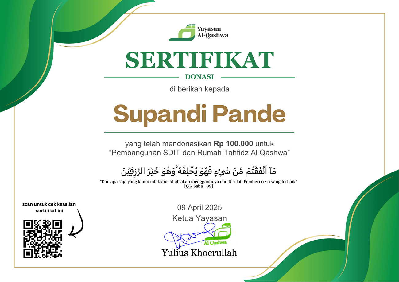 Supandi Pande_100.000_09 April 2025